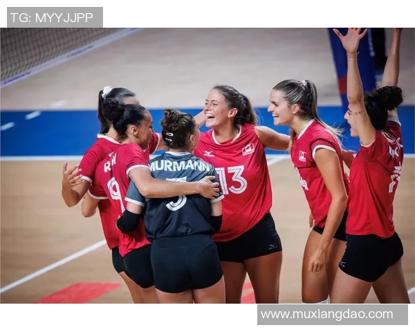 古巴女排与加拿大女排激战正酣谁能在国际赛场上笑到最后